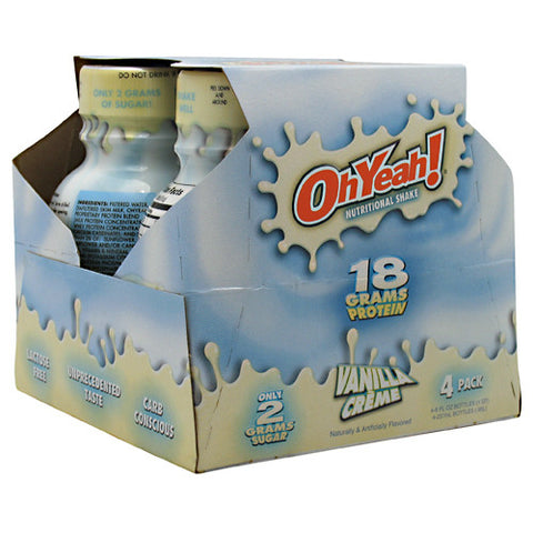 ISS OhYeah! Protein Shake RTD (8oz.) (3x4 Pack)